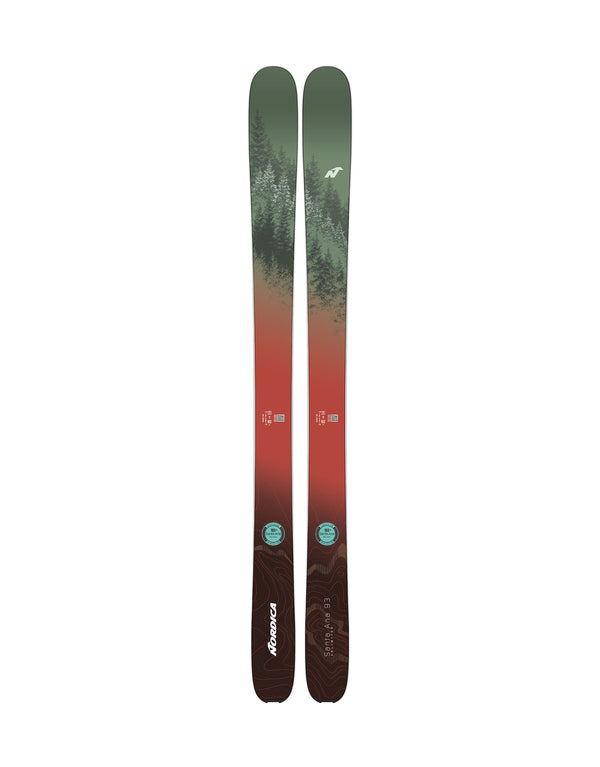 Nordica Santa Ana Unlimited 93 Womens Alpine Touring Skis 2024-aussieskier.com