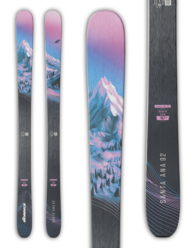 Nordica Santa Ana 92 Womens Skis 2026-aussieskier.com