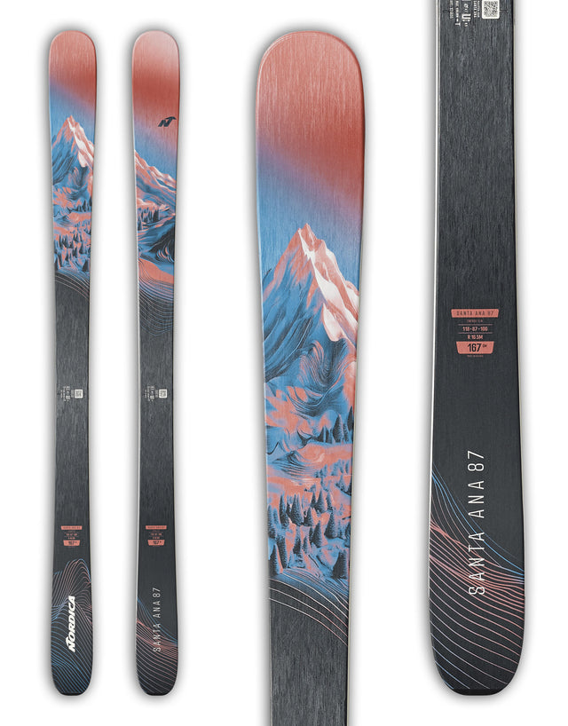 Nordica Santa Ana 87 Womens Skis 2026-150-aussieskier.com