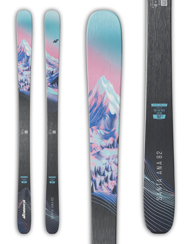 Nordica Santa Ana 82 Womens Skis 2026-aussieskier.com