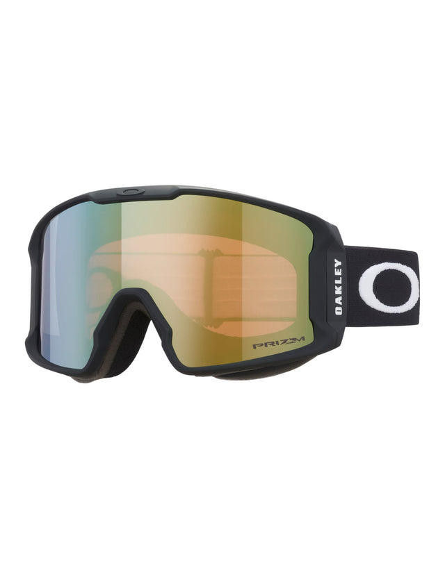 Oakley Line Miner M Ski Goggles-Matte Black / Prizm Sage Gold Lens-aussieskier.com