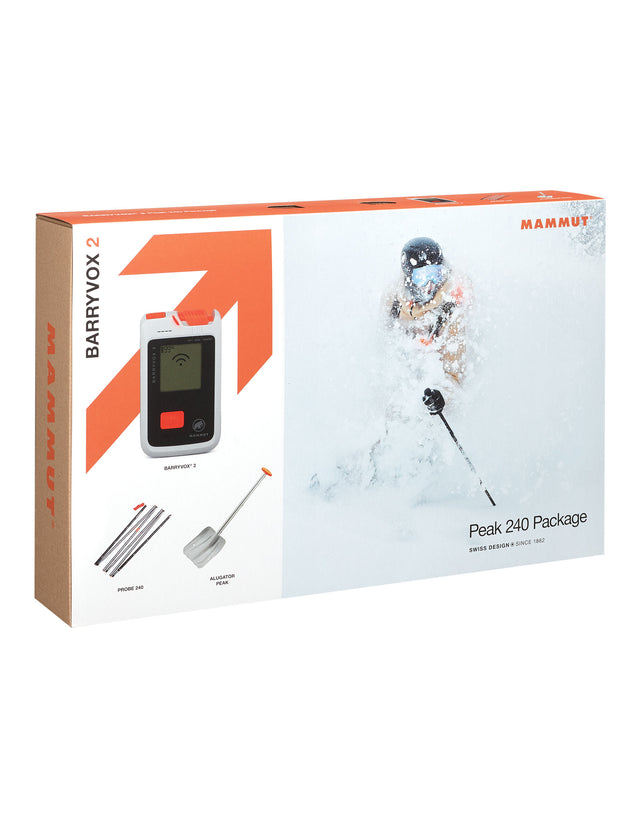 Mammut Barryvox 2 Peak Beacon, Probe and Shovel Set-aussieskier.com