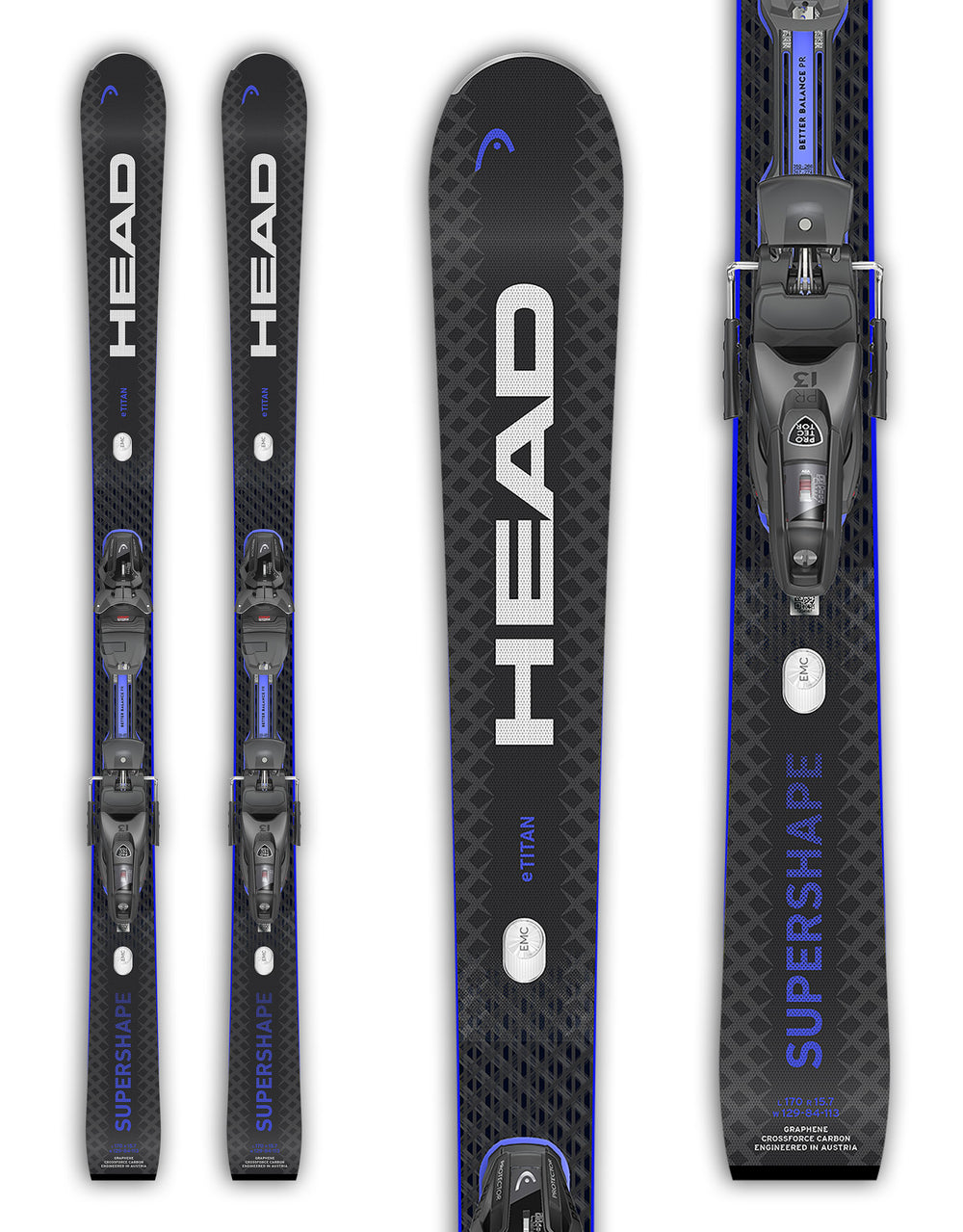 Head Supershape e Titan Skis + Protector 13 GW Bindings 2026-aussieskier.com