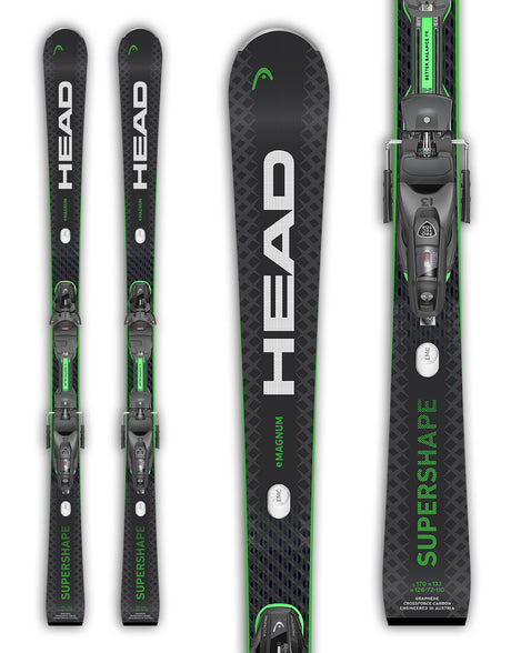 Head Supershape e Magnum Skis + Protector 13 GW Bindings 2026-aussieskier.com