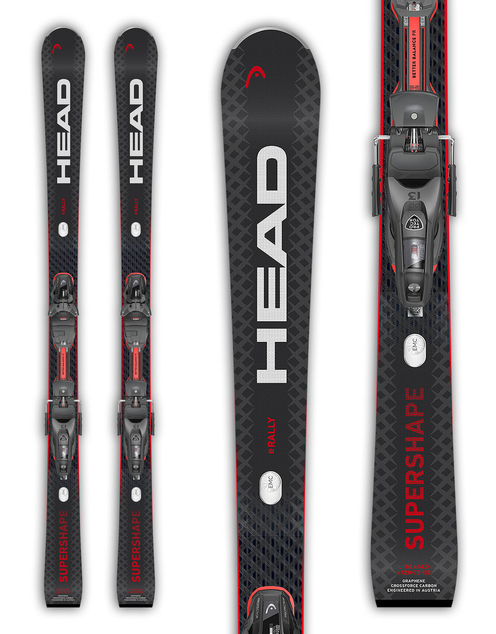 Head Supershape e Rally Skis + Protector 13 GW Bindings 2026-aussieskier.com
