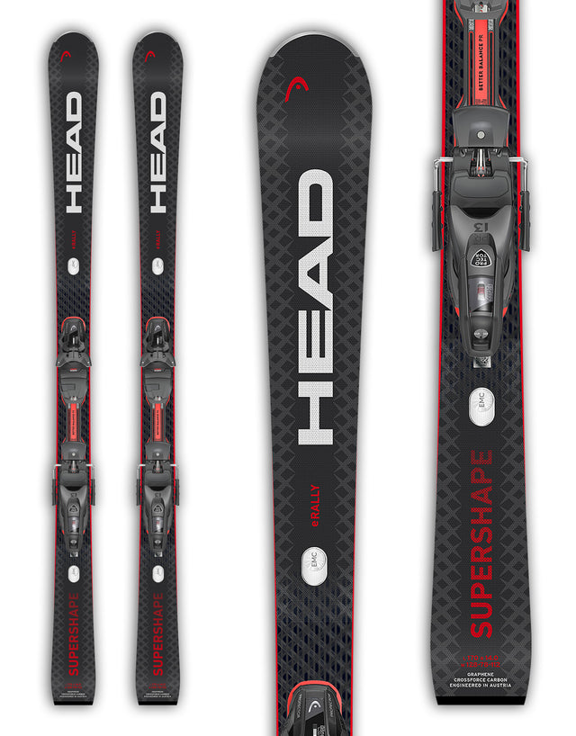 Head Supershape e Rally Skis + Protector 13 GW Bindings 2026-aussieskier.com