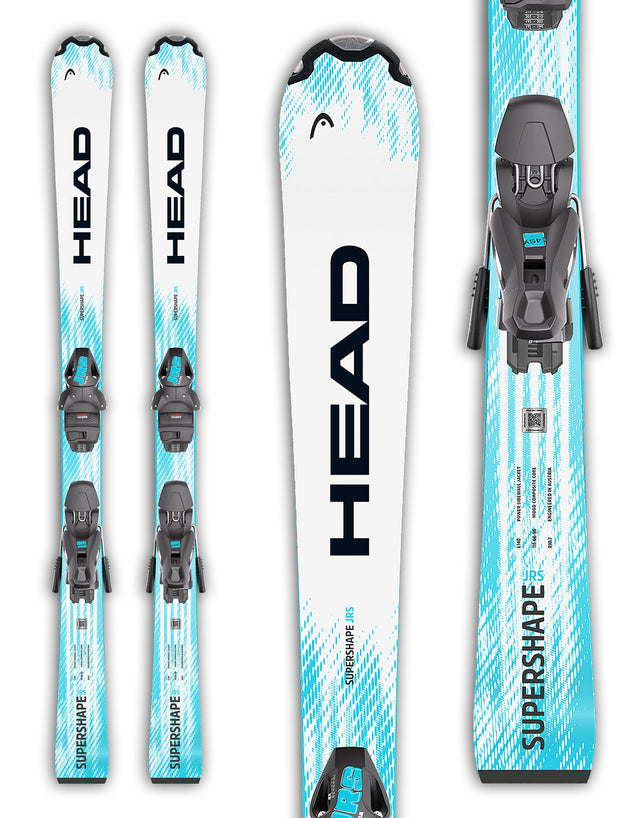 Head Supershape JRS Skis + JRS 7.5 Bindings 2027-aussieskier.com