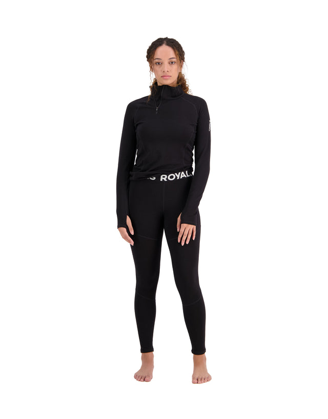 Mons Royale Womens Olympus 3.0 Legging Base Layer-aussieskier.com