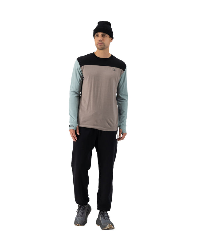 Mons Royale Mens Yotei Tech Long Sleeve Base Layer-aussieskier.com