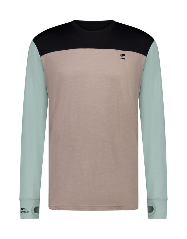 Mons Royale Mens Yotei Tech Long Sleeve Base Layer-aussieskier.com