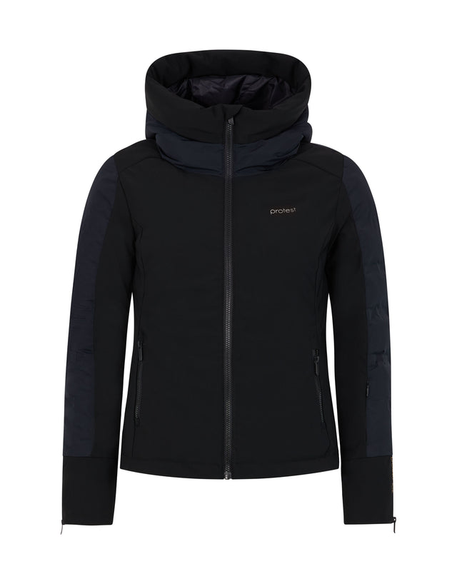 Protest Mercury Womens Ski Jacket-X Small-True Black-aussieskier.com