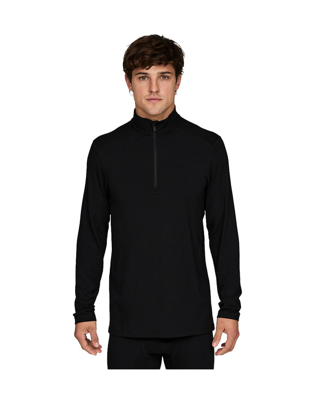 Le Bent 260 Midweight Zip Neck Base Layer-aussieskier.com