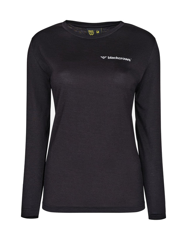 Black Crows Womens Long Sleeve Merino Base Layer-aussieskier.com