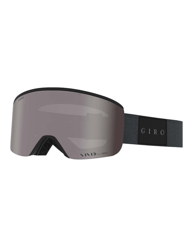 Giro Axis Ski Goggles-Black Mono / Vivid Onyx Lens + Vivid Infrared Spare Lens-aussieskier.com