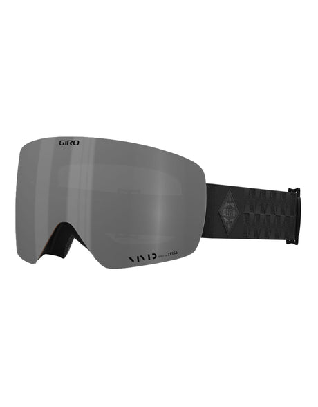 Giro Contour RS Ski Goggles-Black Bliss / Vivid Onyx Lens + Vivid Infrared Spare Lens-aussieskier.com