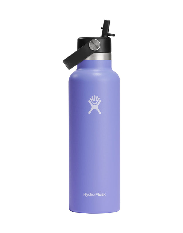 Hydro Flask Standard 21oz Insulated Drink Bottle with Flex Straw Cap (621ml)-aussieskier.com