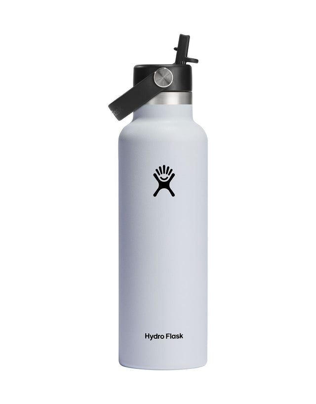Hydro Flask Standard 21oz Insulated Drink Bottle with Flex Straw Cap (621ml)-aussieskier.com