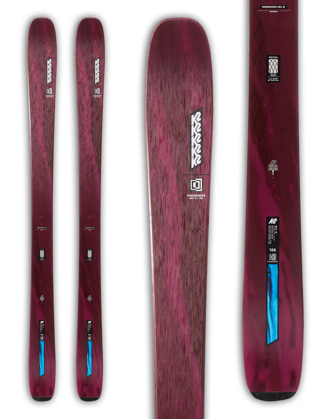 K2 Mindbender 96C Womens Skis 2026-aussieskier.com