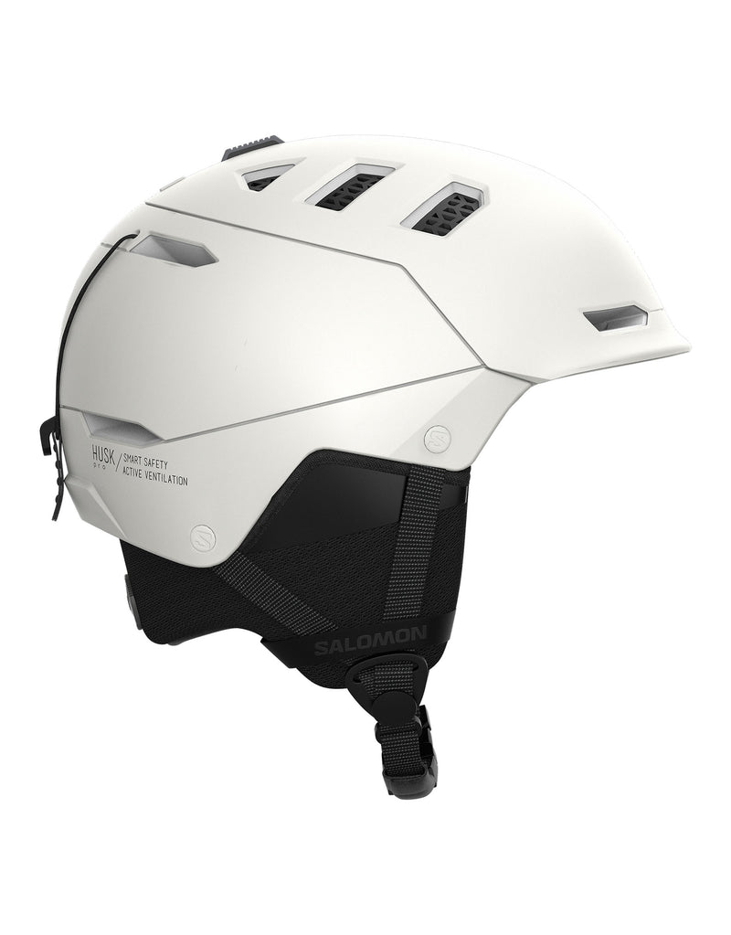 Salomon Husk Pro MIPS Ski Helmet-Small-White-aussieskier.com