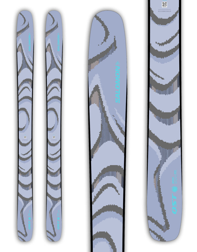 Salomon QST 100 Skis 2026-aussieskier.com