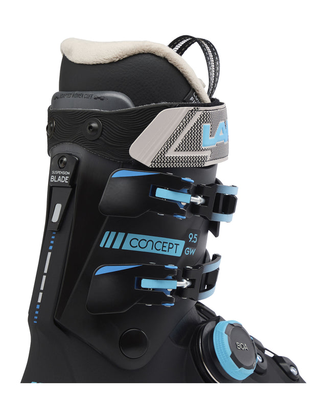 Lange Concept 9.5 BOA Womens Ski Boots-aussieskier.com