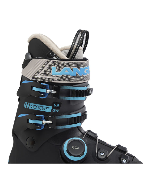 Lange Concept 9.5 BOA Womens Ski Boots-aussieskier.com