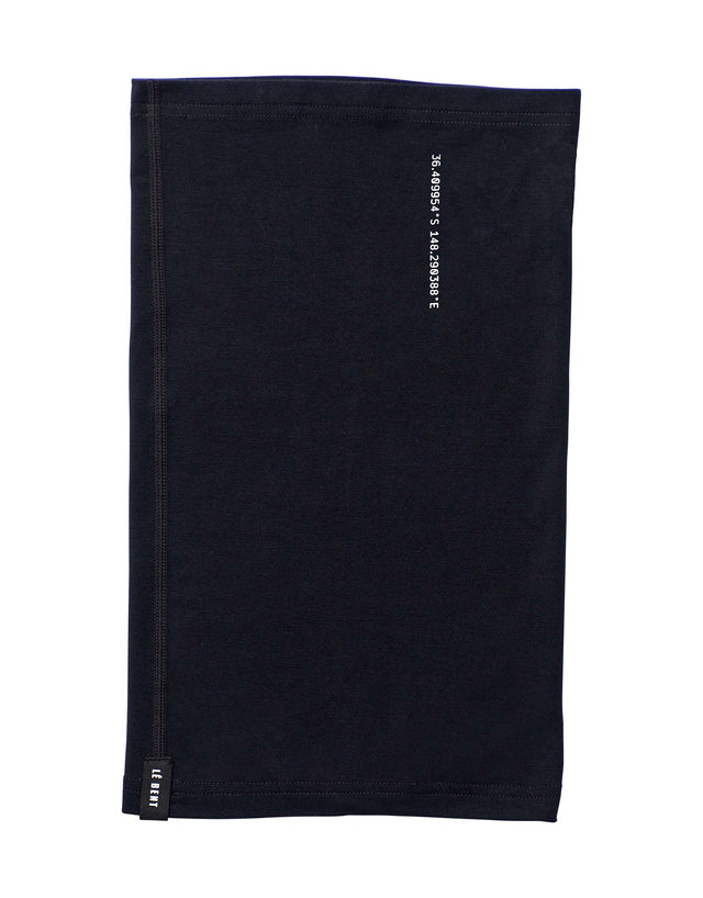 Le Bent 260 Midweight Neckwarmer-Black-aussieskier.com