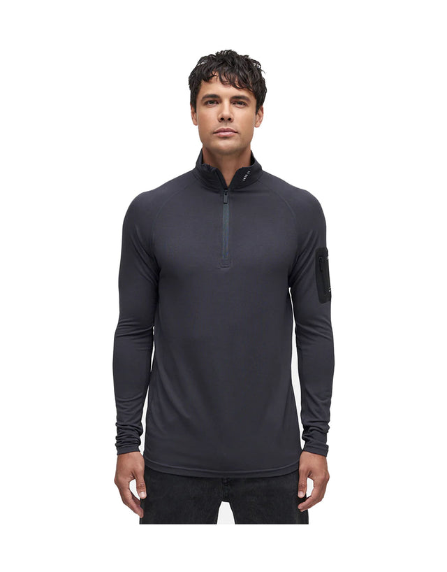 Le Bent Core 260 Midweight Zip Neck Base Layer-aussieskier.com