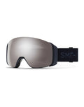 Smith 4D Mag Ski Goggles-Midnight Navy / Chromapop Sun Platinum Mirror Lens + Chromapop Storm Blue Sensor Mirror Spare Lens-aussieskier.com