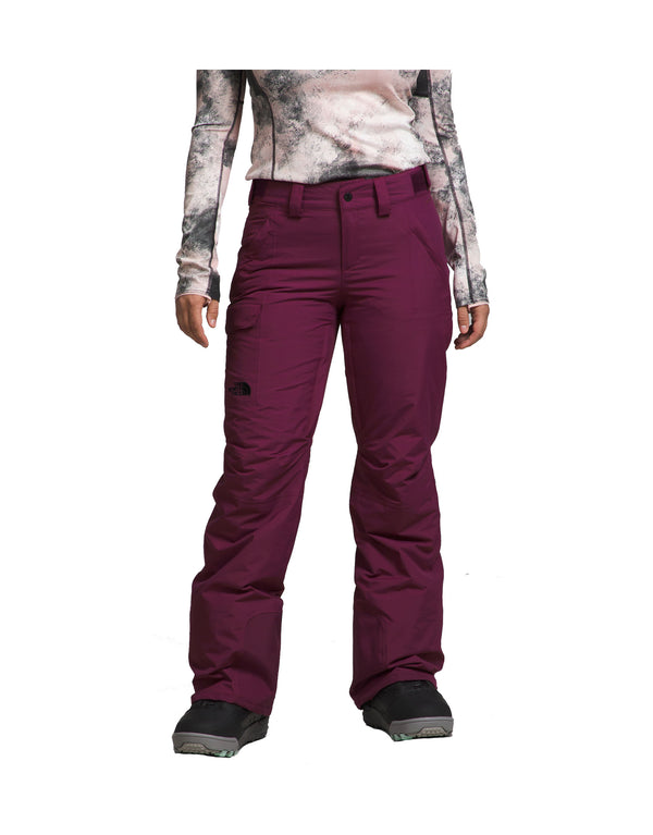 The North Face Freedom Insulated Womens Ski Pants-X Small-Boysenberry-aussieskier.com