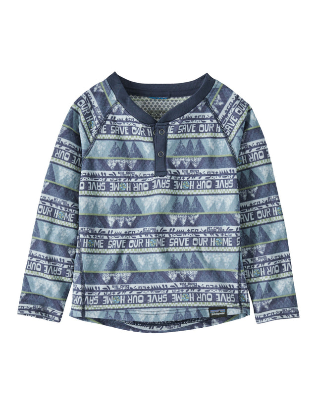 Patagonia Baby Capilene Midweight Henley Thermal Top-aussieskier.com