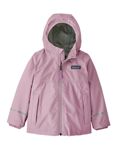 Patagonia Baby Torrentshell 3L Rain Jacket-2T-Milkweed Mauve-aussieskier.com