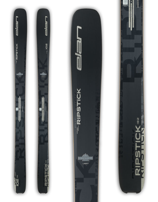Elan Ripstick 102 Black Edition Skis 2026-aussieskier.com