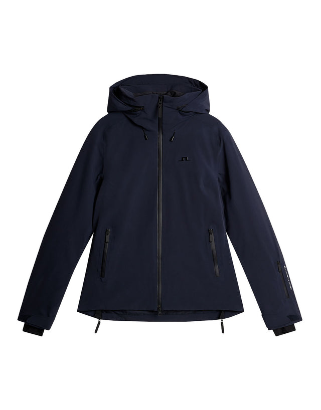 J.Lindeberg Olivia Womens Ski Jacket-Small-JL Navy-aussieskier.com