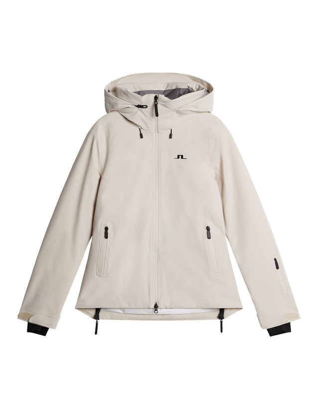 J.Lindeberg Olivia Womens Ski Jacket-Small-Moonbeam-aussieskier.com