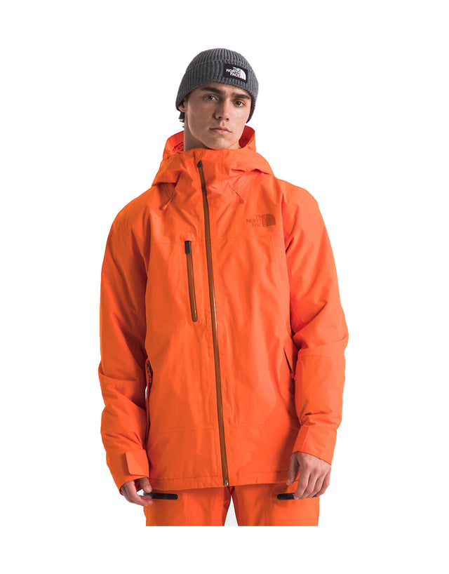 The North Face Descendit Ski Jacket-Small-TNF Orange-aussieskier.com