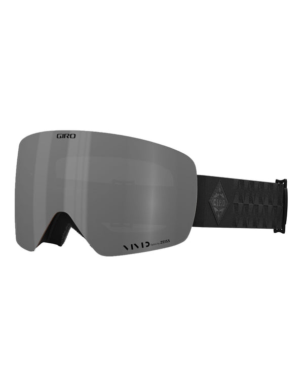 Giro Contour RS Ski Goggles-Standard Fit-Black Bliss / Vivid Onyx Lens + Vivid Infrared Spare Lens-aussieskier.com