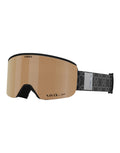 Giro Ella Womens Ski Goggles-Standard Fit-Black Monoram / Vivid Rose Gold Lens + Vivid Infrared Spare Lens-aussieskier.com