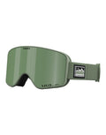 Giro Method Ski Goggles-Standard Fit-Hedge Green Access / Vivid Envy Lens + Vivid Infrared Spare Lens-aussieskier.com