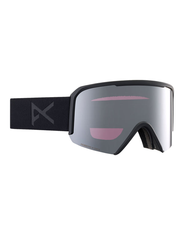 Anon Nesa Ski Goggles-Smoke / Perceive Onyx Lens + Perceive Violet Spare Lens-aussieskier.com