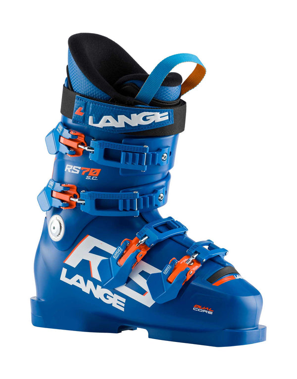 Lange RS 70 SC Junior Ski Boots - Power Blue-aussieskier.com