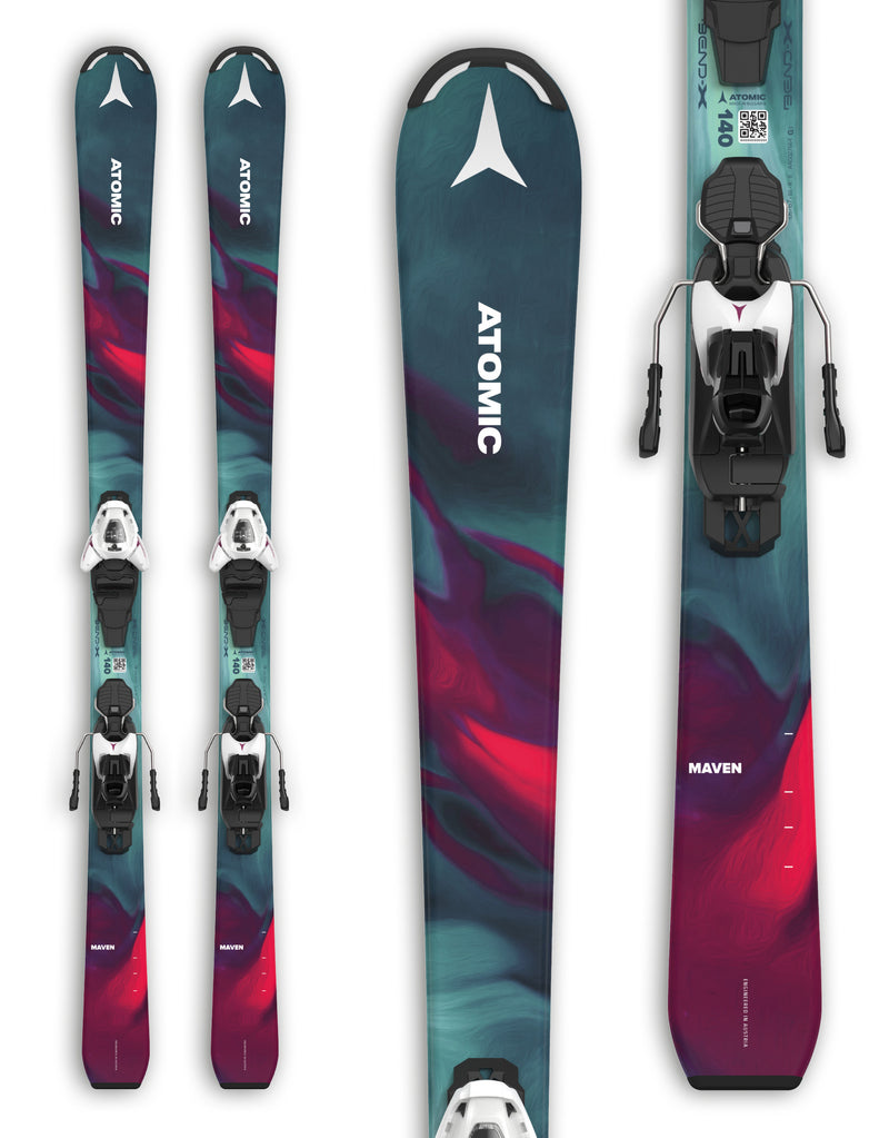 Atomic Maven Girl M Skis + L6 GW Bindings 2025-aussieskier.com