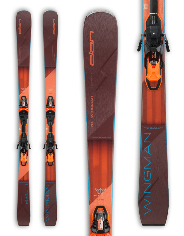 Elan Wingman 82 CTi Skis + EMX 12 Bindings 2025-aussieskier.com