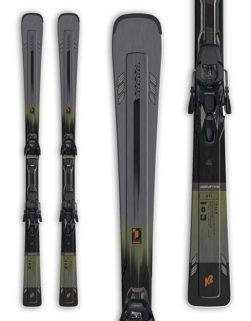 K2 Disruption STi Skis + Marker MXC 12 TCx Bindings 2024-170-aussieskier.com
