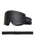 Dragon R1 OTG Ski Goggles-Blackout / Lumalens Dark Smoke Lens + Lumalens Amber Spare Lens-aussieskier.com