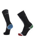 Le Bent Light Cushion Kids Ski Socks-Small-Black-aussieskier.com