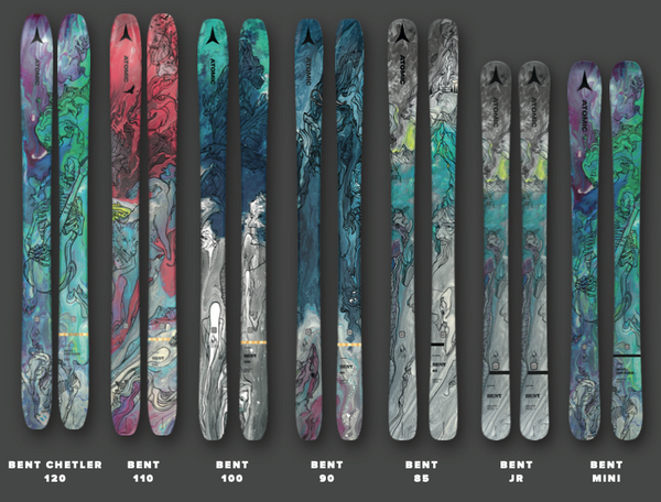 Atomic Bent Skis - New for 22/23