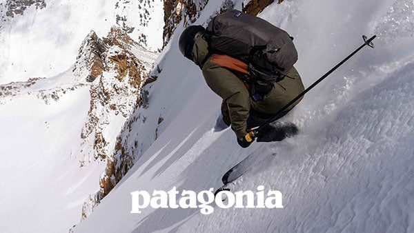 patagonia snowboarding backpack SnowDrifter Pack 20L Made from 100% recycled fabrics including burly 420 Patagonia Ski Backpacks - Sustainable