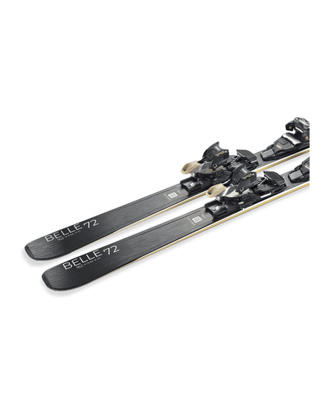 Nordica Belle 78 DC Womens Skis + Marker TP2 11 Bindings 2027-aussieskier.com