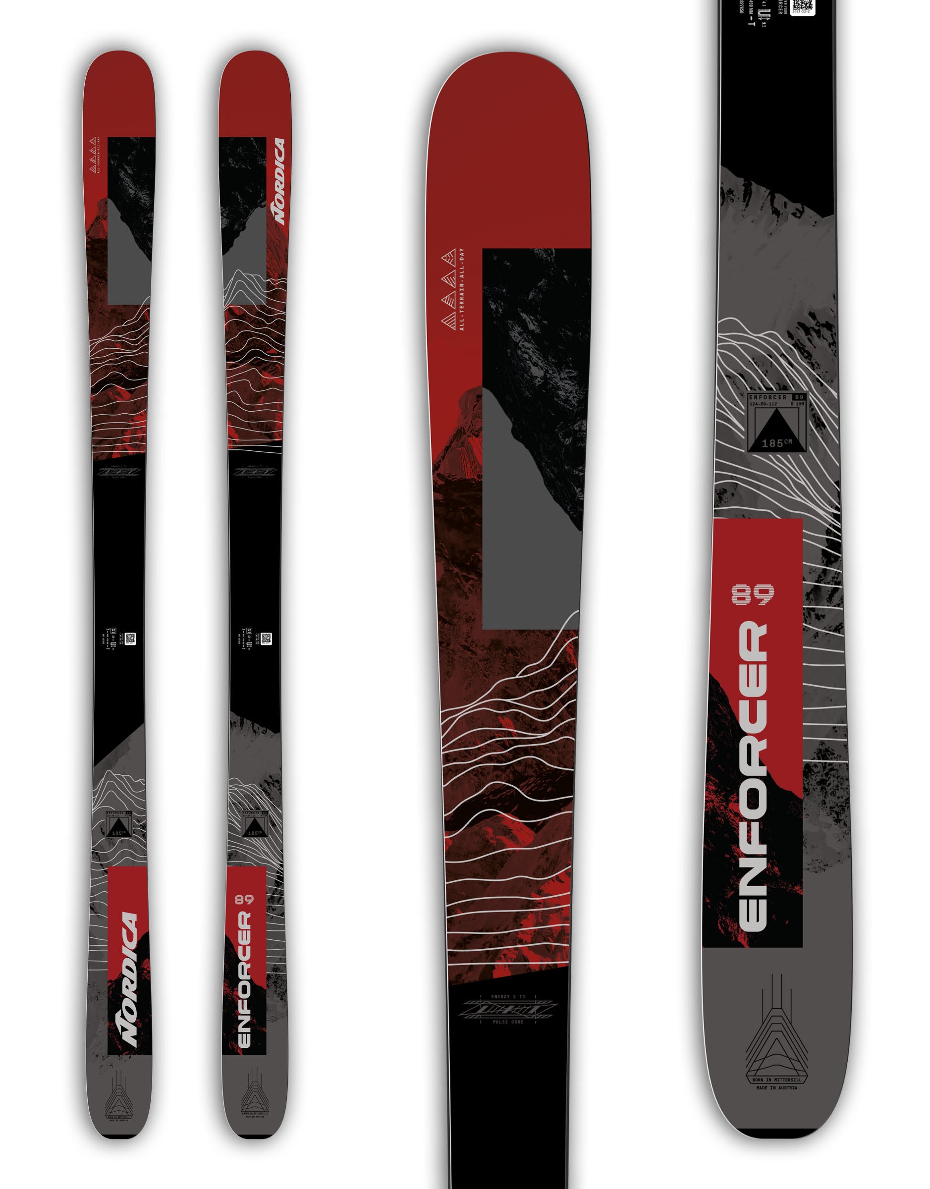 Nordica Enforcer 89 Skis 2027 - All-Mountain Excellence Nordica Enforcer 89 Skis 2027 - All-Mountain Excellence